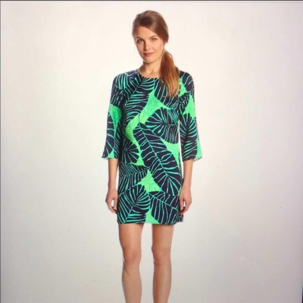 NWT Under the Palms Print Dress